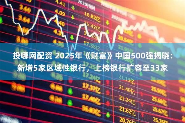 投哪网配资 2025年《财富》中国500强揭晓：新增5家区域性银行，上榜银行扩容至33家